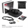 NeoStudio D98 – Auriculares de Estudio Hi-Res para DJ y Grabación