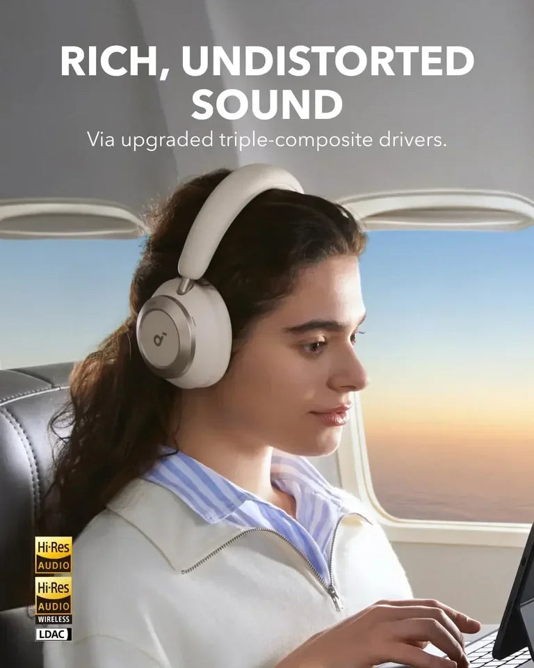AetherSpace One Pro – Auriculares ANC 60H con 6 Micrófonos