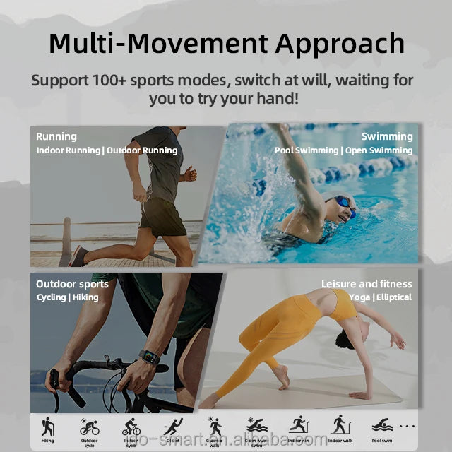 Smartwatch Fashion Deportivo para Android con Monitor Fitness
