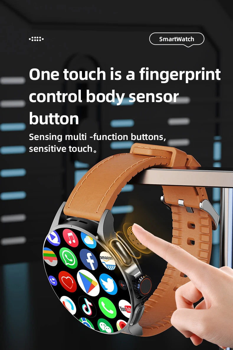 GT200 Smartwatch Deportivo con GPS, WiFi y Monitor Cardíaco