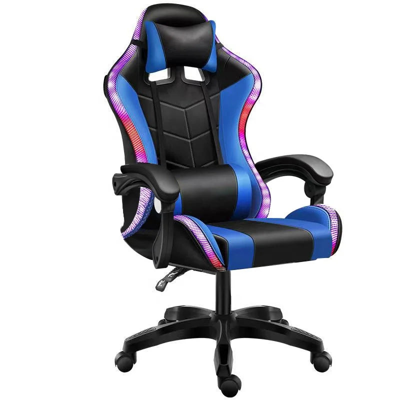 Silla Gamer RGB con Luces LED y Altavoces Integrados