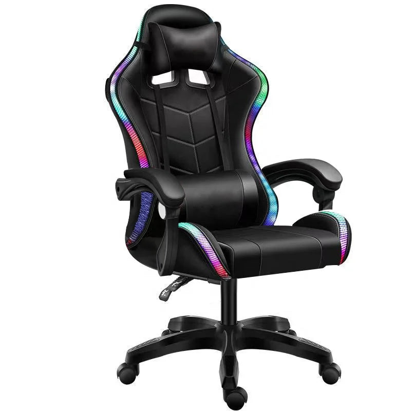 Silla Gamer RGB con Luces LED y Altavoces Integrados