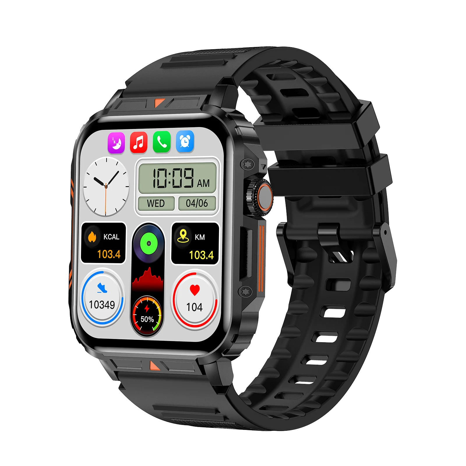 Reloj Inteligente L81 con Monitor Fitness y Batería de Larga Duración