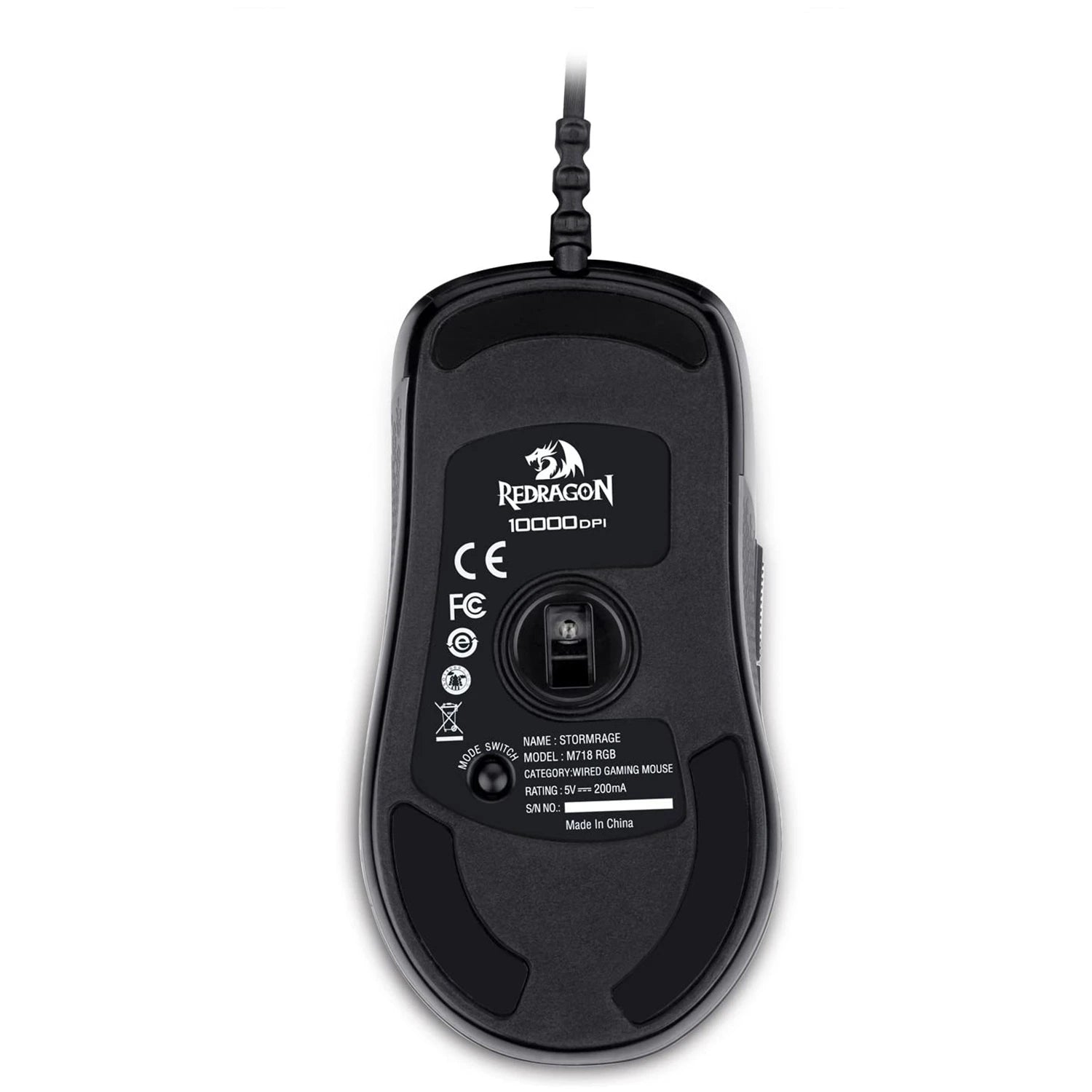 Redragon M718 RGB Mouse Profesional para Gaming Competitivo