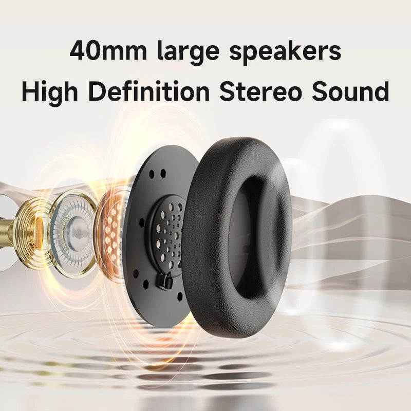 NeoSound B38 – Auriculares Inalámbricos Ligeros para Oficina y Uso Diario