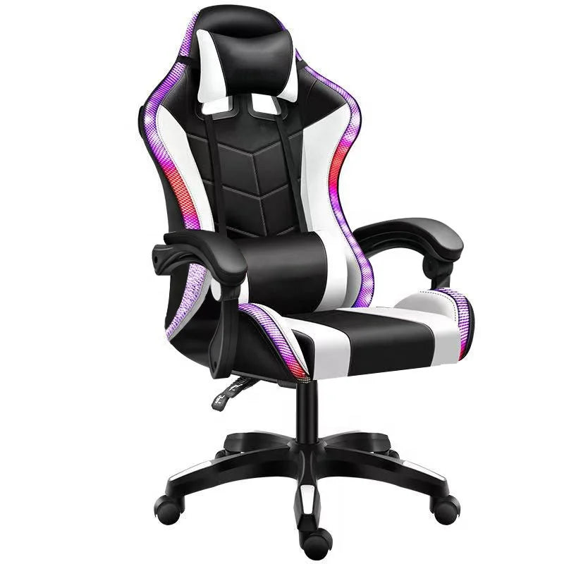 Silla Gamer RGB con Luces LED y Altavoces Integrados