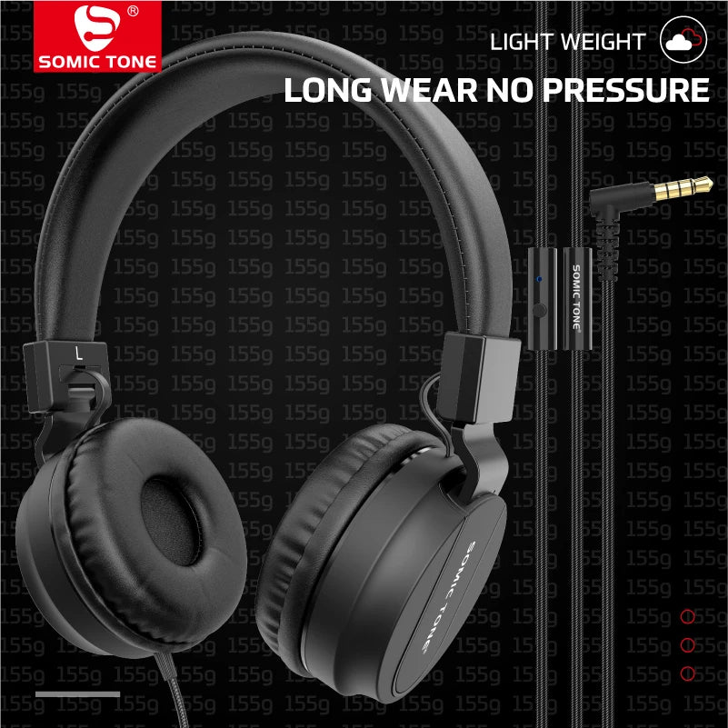 NeoTone ST900 – Auriculares Hi-Res Gaming y Estudio con Cable 3.5mm