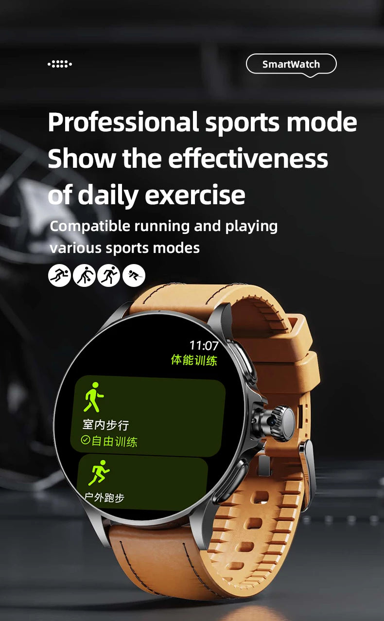 GT200 Smartwatch Deportivo con GPS, WiFi y Monitor Cardíaco
