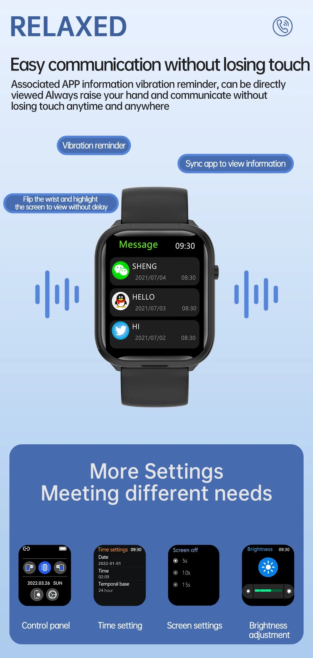 Smartwatch X8S Deportivo con Audífonos Wireless Integrados