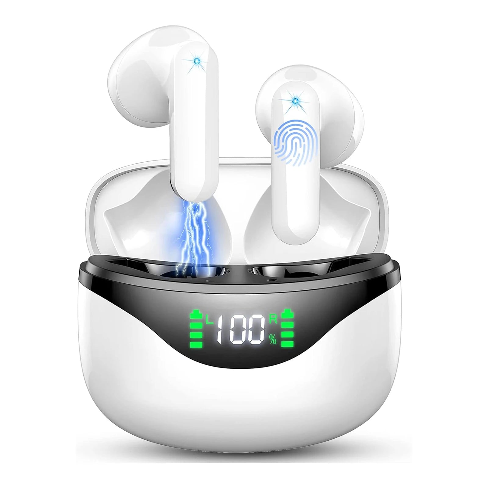 Auriculares Inalámbricos con Pantalla LED y 36H Playtime