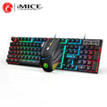 TitanGlow RGB – Combo Gamer de Teclado y Mouse con Iluminación LED para PC y Laptop