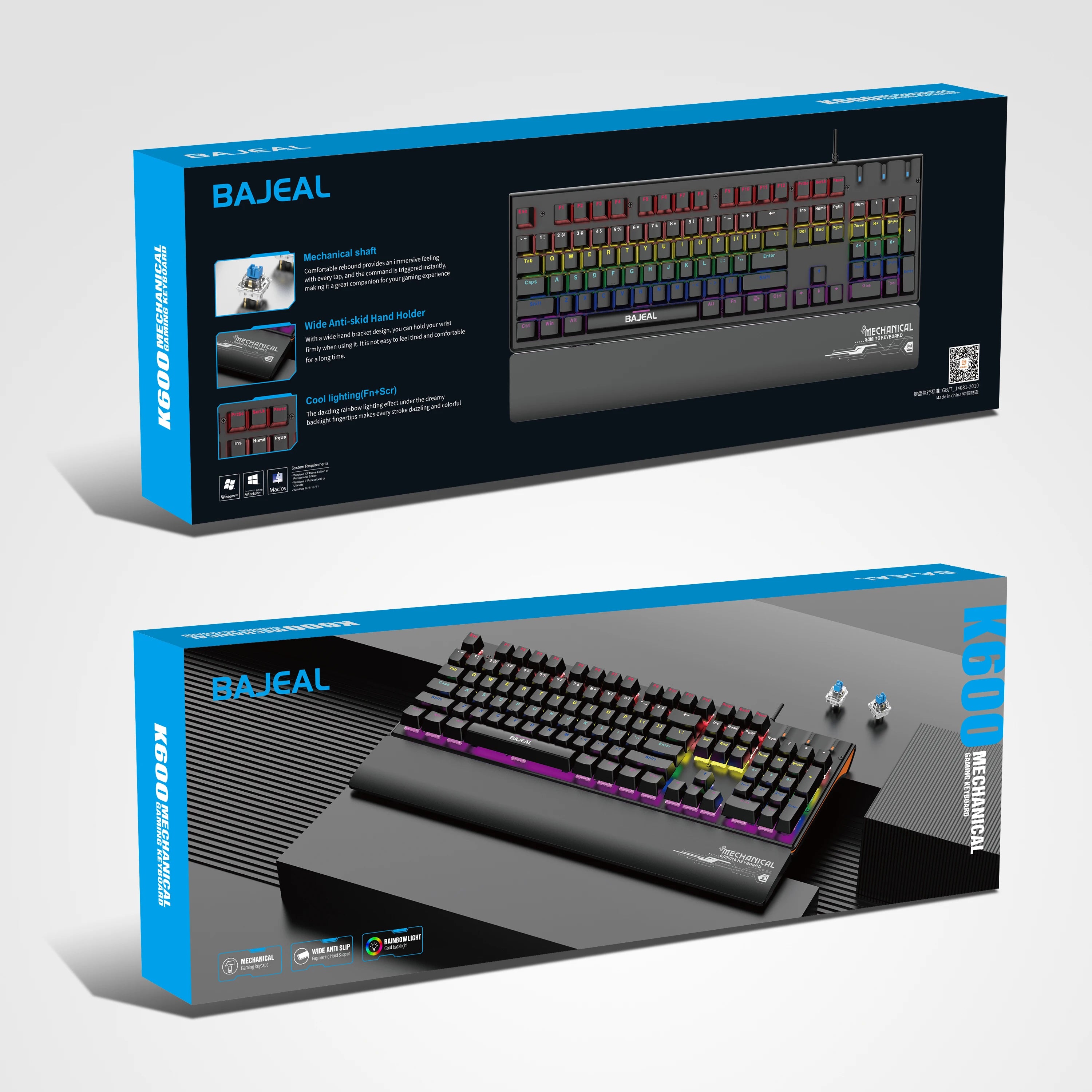 Aether75 AU75 – Teclado Mecánico Gaming RGB Hotswap