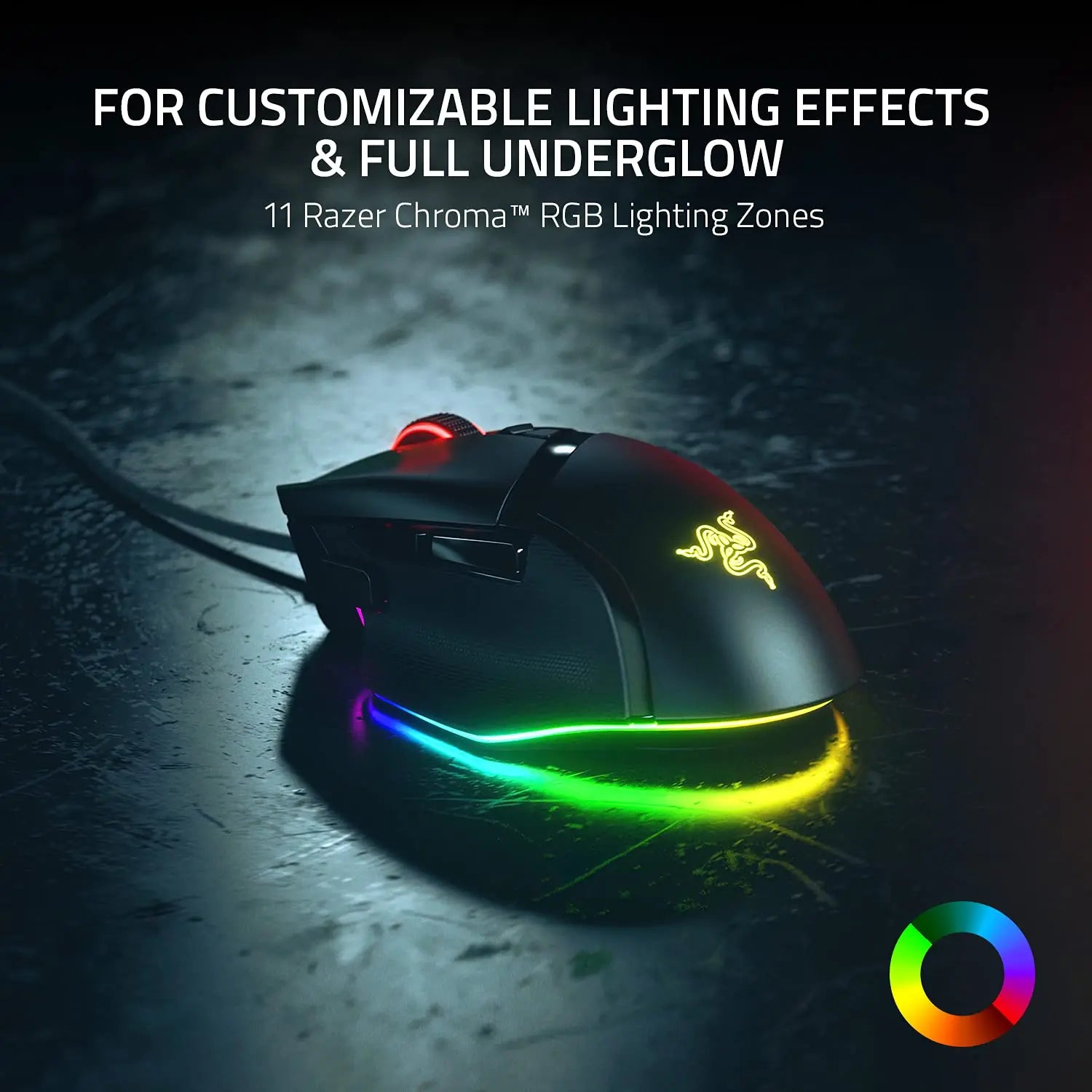 Razer Basilisk V3 Mouse Gaming RGB 26K DPI Programable