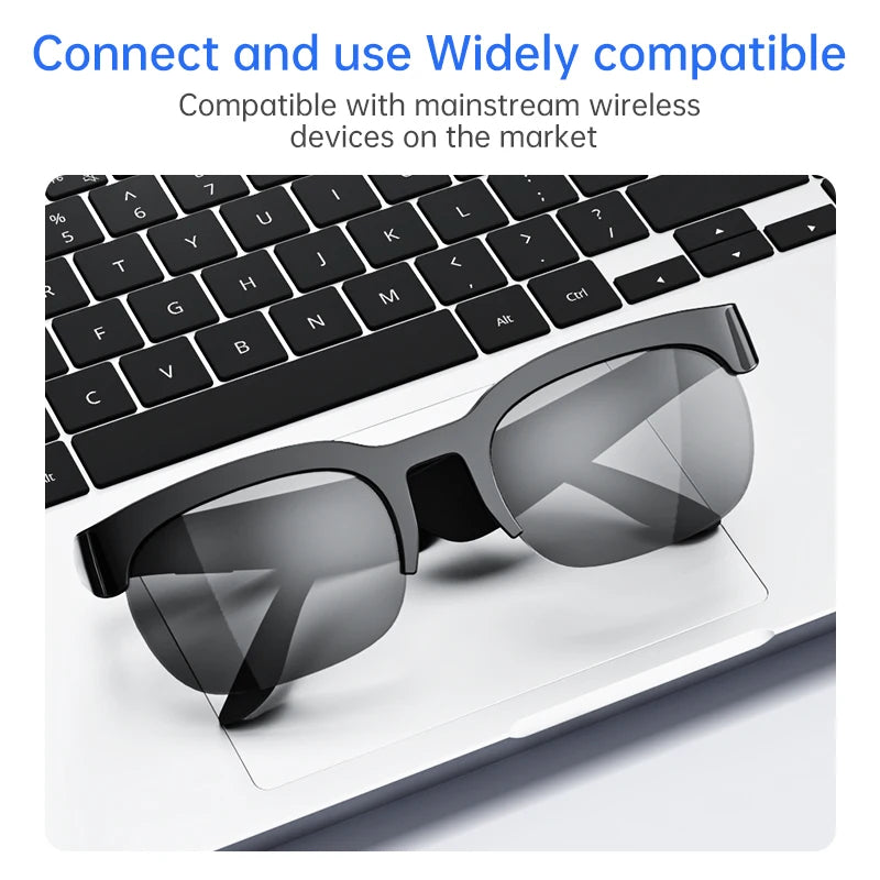 Gafas Inteligentes Lenovo AI con Cámara y Bluetooth