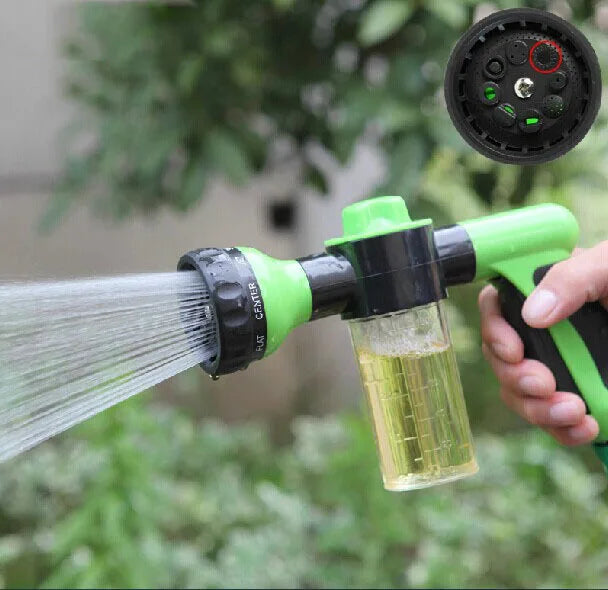 Ducha para Mascotas con Dispensador de Jabón.