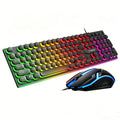 RetroType RGB – Teclado Gamer Vintage + Mouse