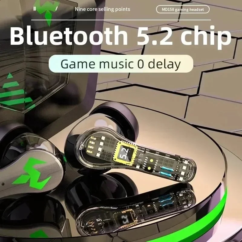 NeoPods Vision – Auriculares Bluetooth TWS con Pantalla Digital