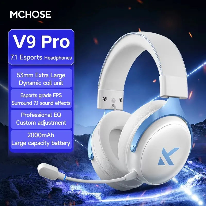 MCHOSE V9 Pro Headphones para PC y Consola