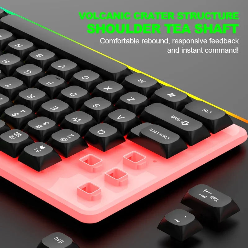 NeoGTX 350 – Combo Gamer Teclado + Mouse RGB LED