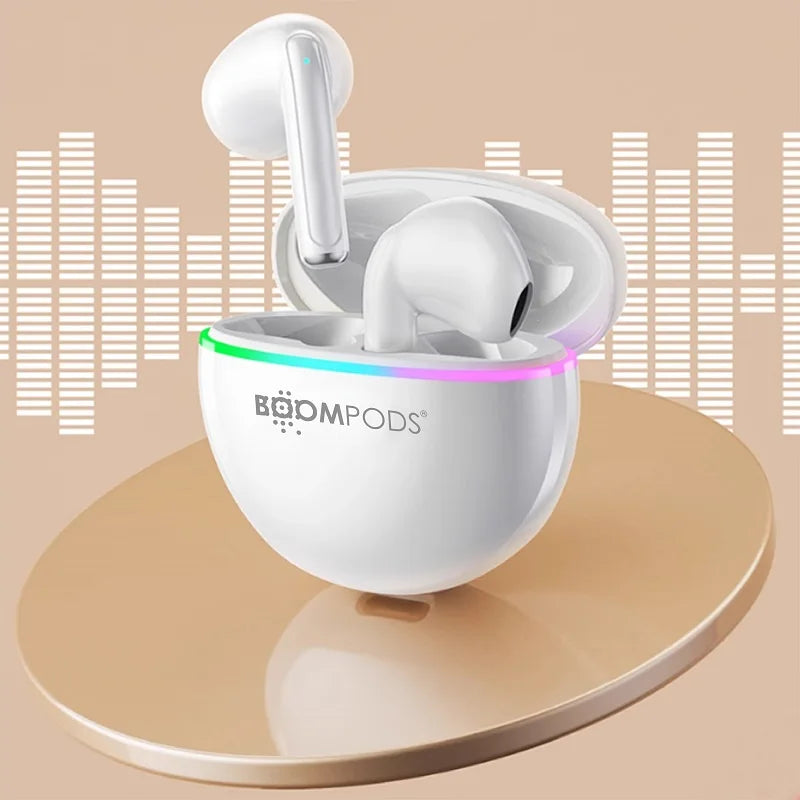 NeoLight Air – Auriculares Bluetooth LED con Control Táctil