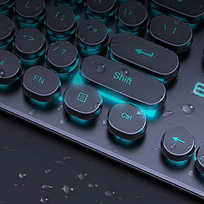 NeoPunk RGB – Teclado Gamer Vintage Punk RGB Esports