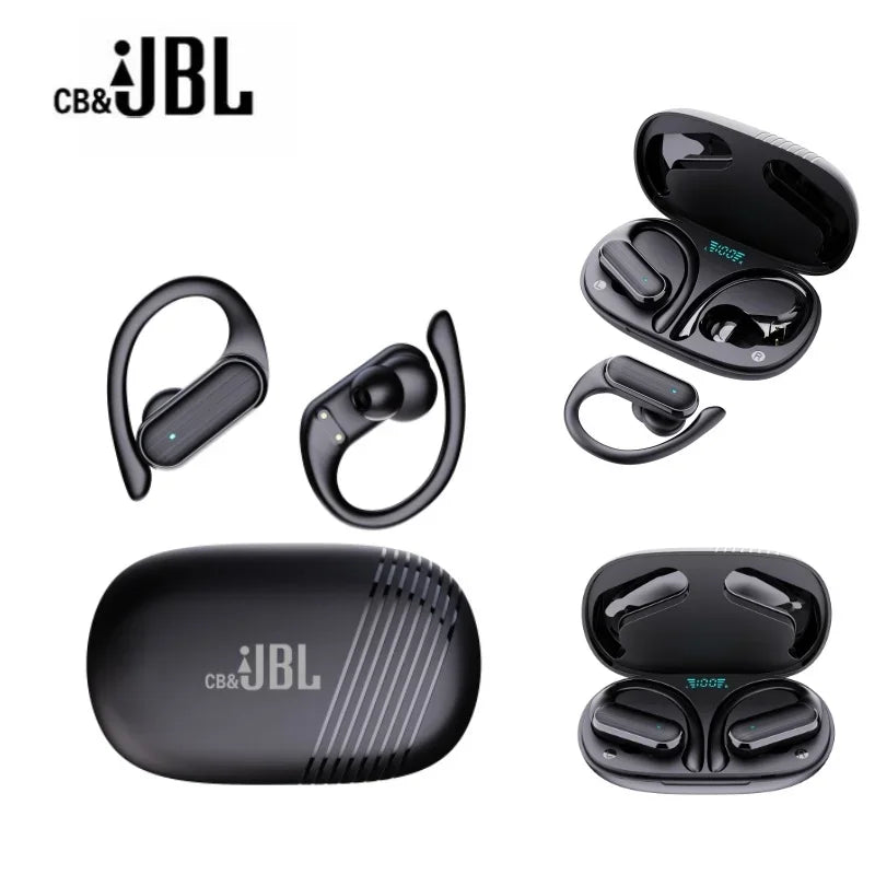 AeroBass A520 – Auriculares Bluetooth Deportivos con Gancho y Micrófono