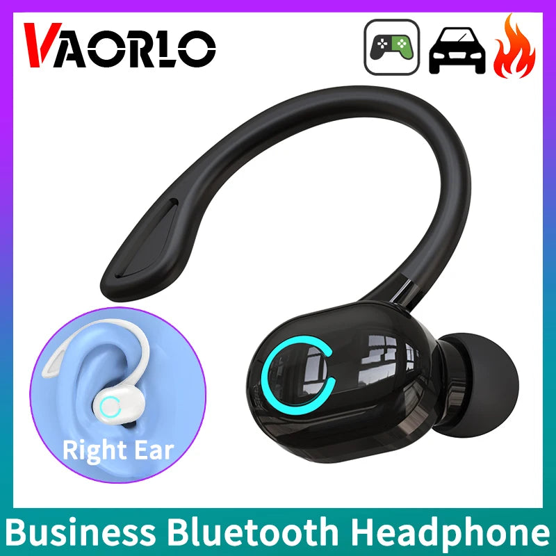 AeroBass Hook – Auriculares Bluetooth Deportivos con Gancho, Graves Potentes y Micrófono HD