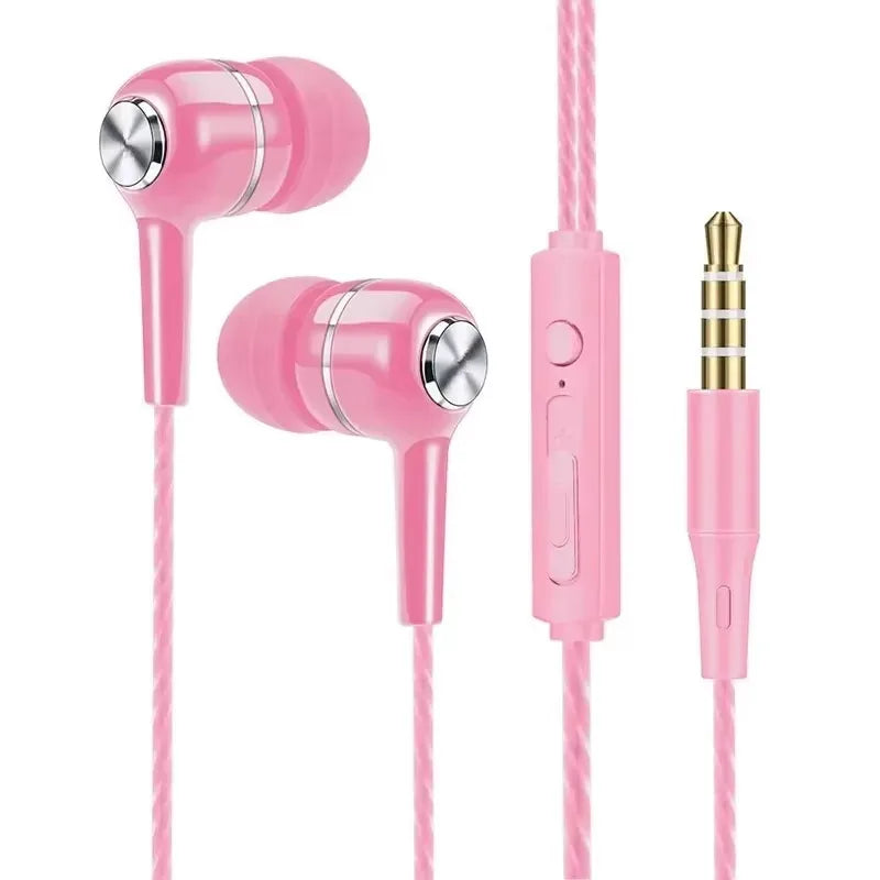 NeoBass 3.5 – Auriculares In-Ear con Cable HIFI, Graves Potentes, Micrófono para Gaming, Música y Llamadas