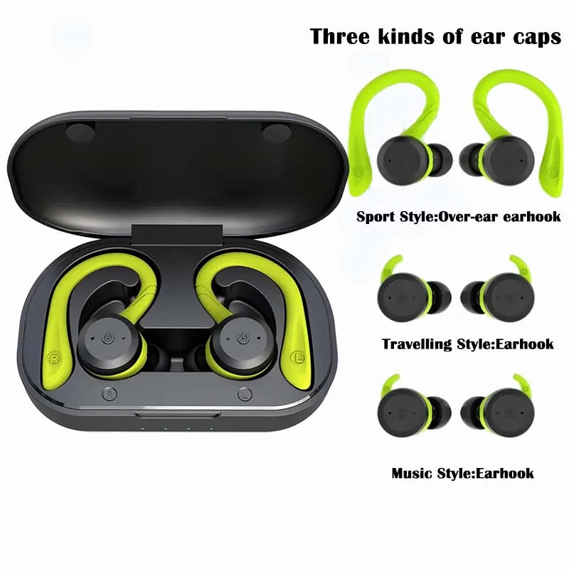 AudioFit Sport – Auriculares Bluetooth Impermeables IPX7 con 20 Horas de Batería