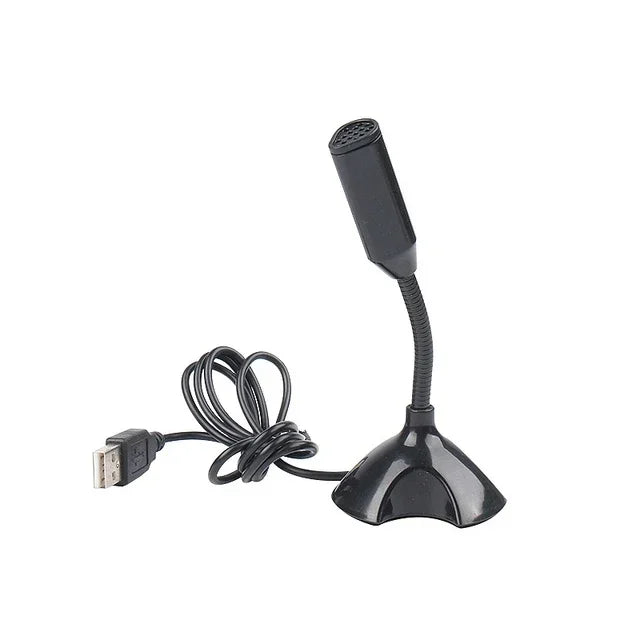 FlexiStand USB – Micrófono Ajustable para Estudio y Gaming