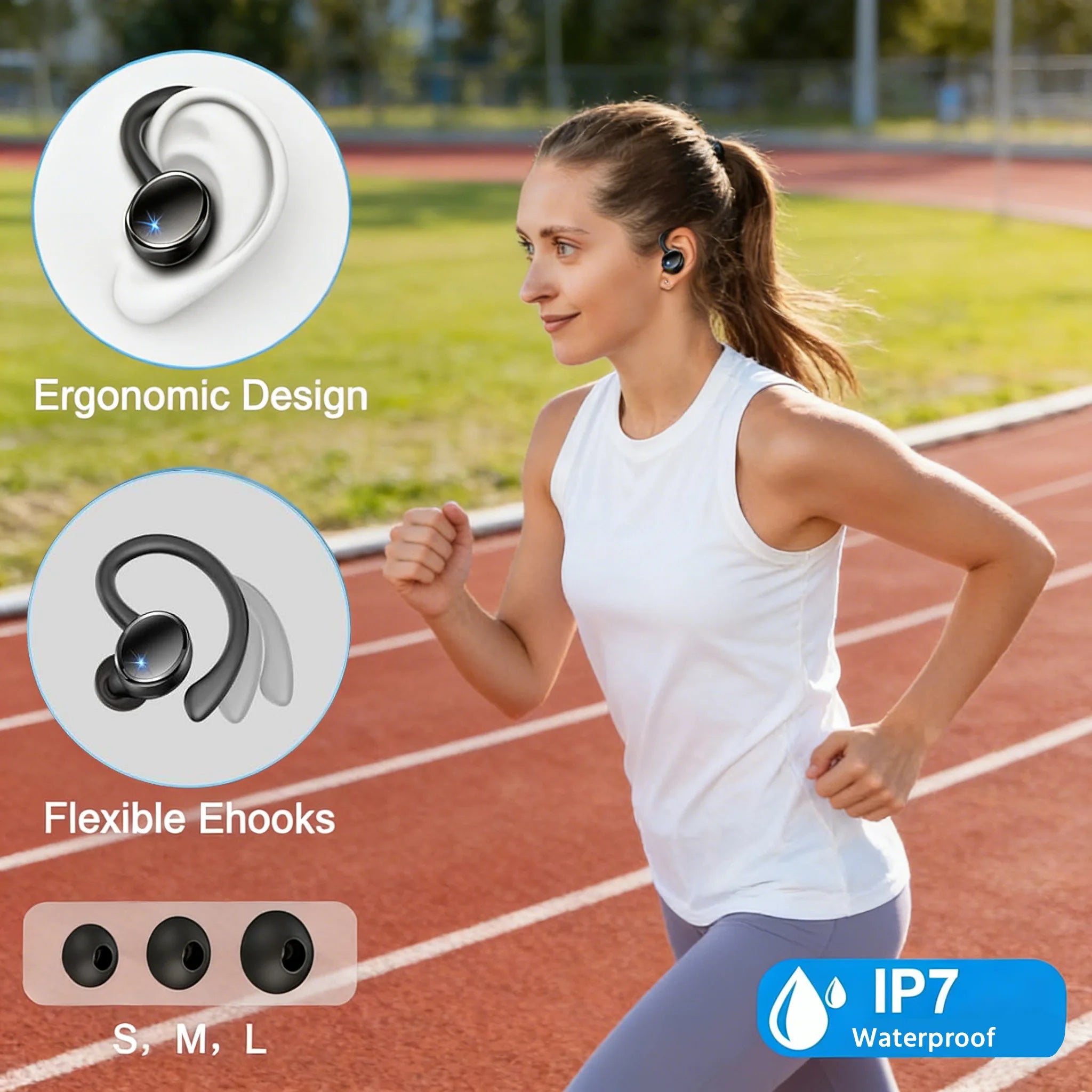 NeoSound 50 – Auriculares Bluetooth 5.4 Sport Inalámbricos