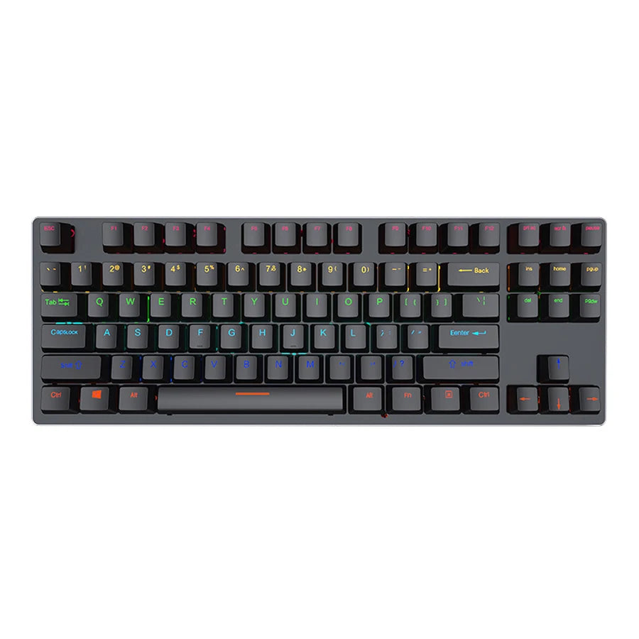 NovaStrike RGB – Mini Teclado Gamer Mecánico con Iluminación RGB para PC