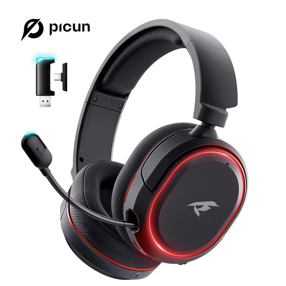 Picun G2 Auriculares Gaming Inalámbricos 7.1