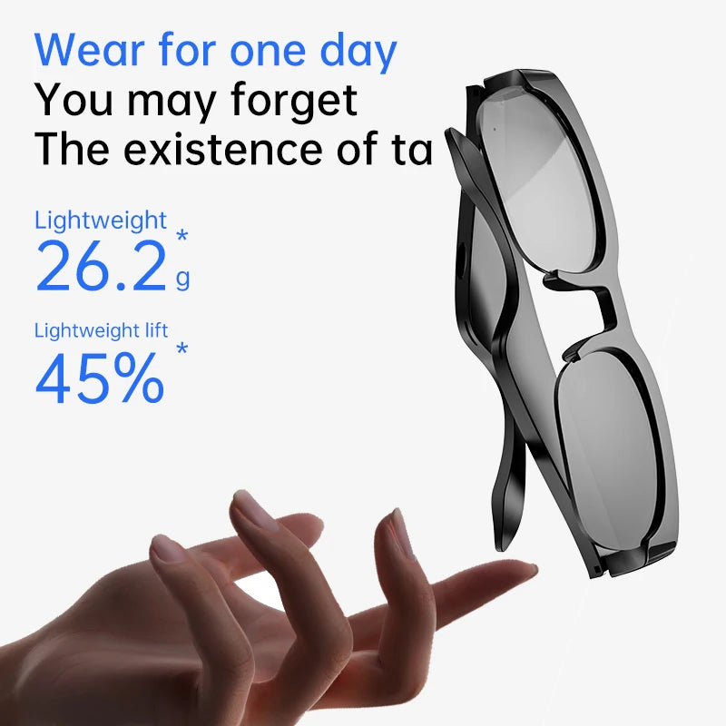 Gafas Inteligentes Lenovo AI con Cámara y Bluetooth