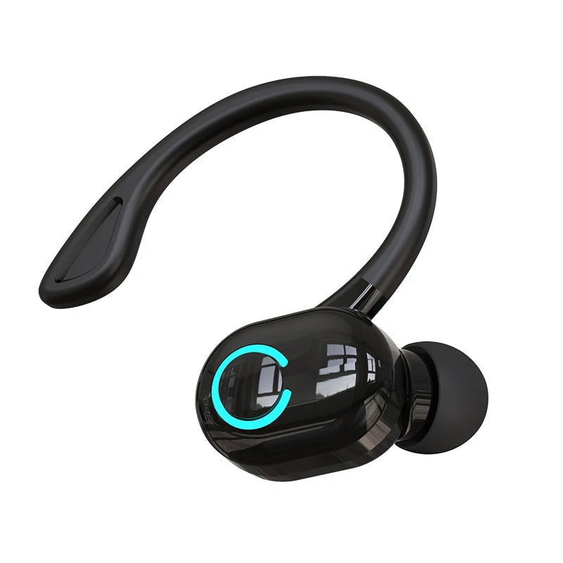 AeroBass Hook – Auriculares Bluetooth Deportivos con Gancho, Graves Potentes y Micrófono HD