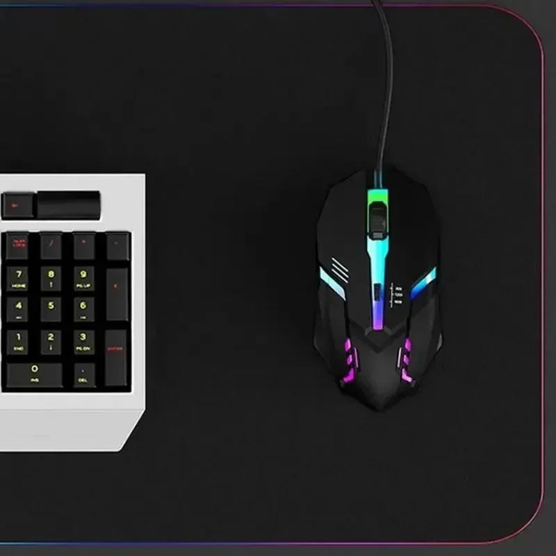 ErgoPrecision RGB – Mouse Gaming Ergonómico 4 Botones