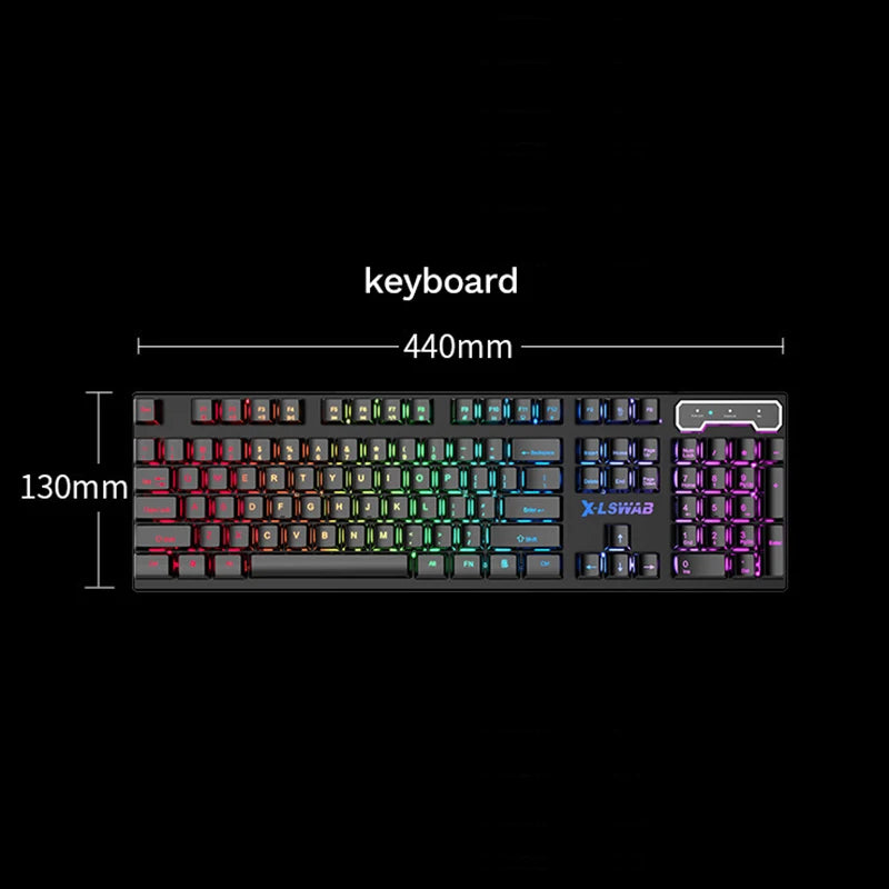 NeoPunk RGB – Teclado Gamer Vintage Punk RGB Esports