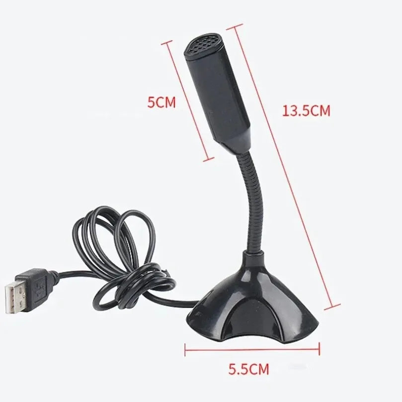 FlexiStand USB – Micrófono Ajustable para Estudio y Gaming