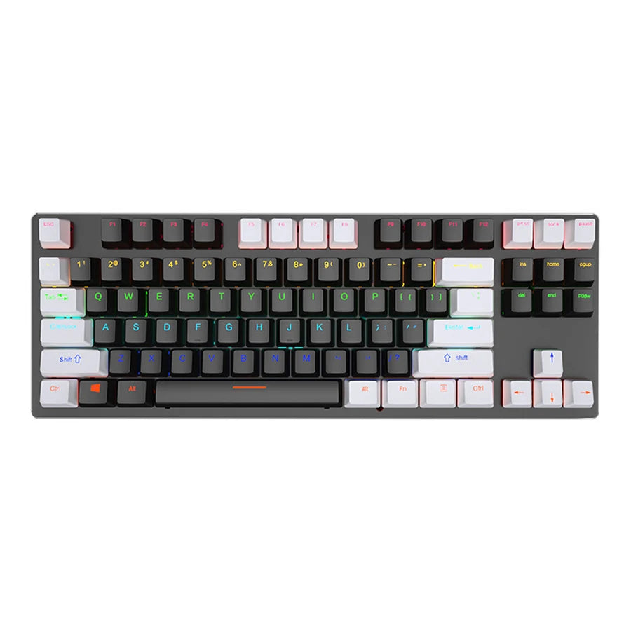 NovaStrike RGB – Mini Teclado Gamer Mecánico con Iluminación RGB para PC