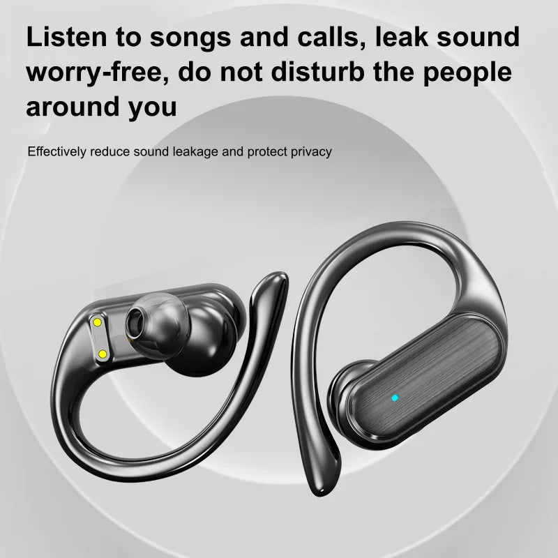 AeroBass A520 – Auriculares Bluetooth Deportivos con Gancho y Micrófono