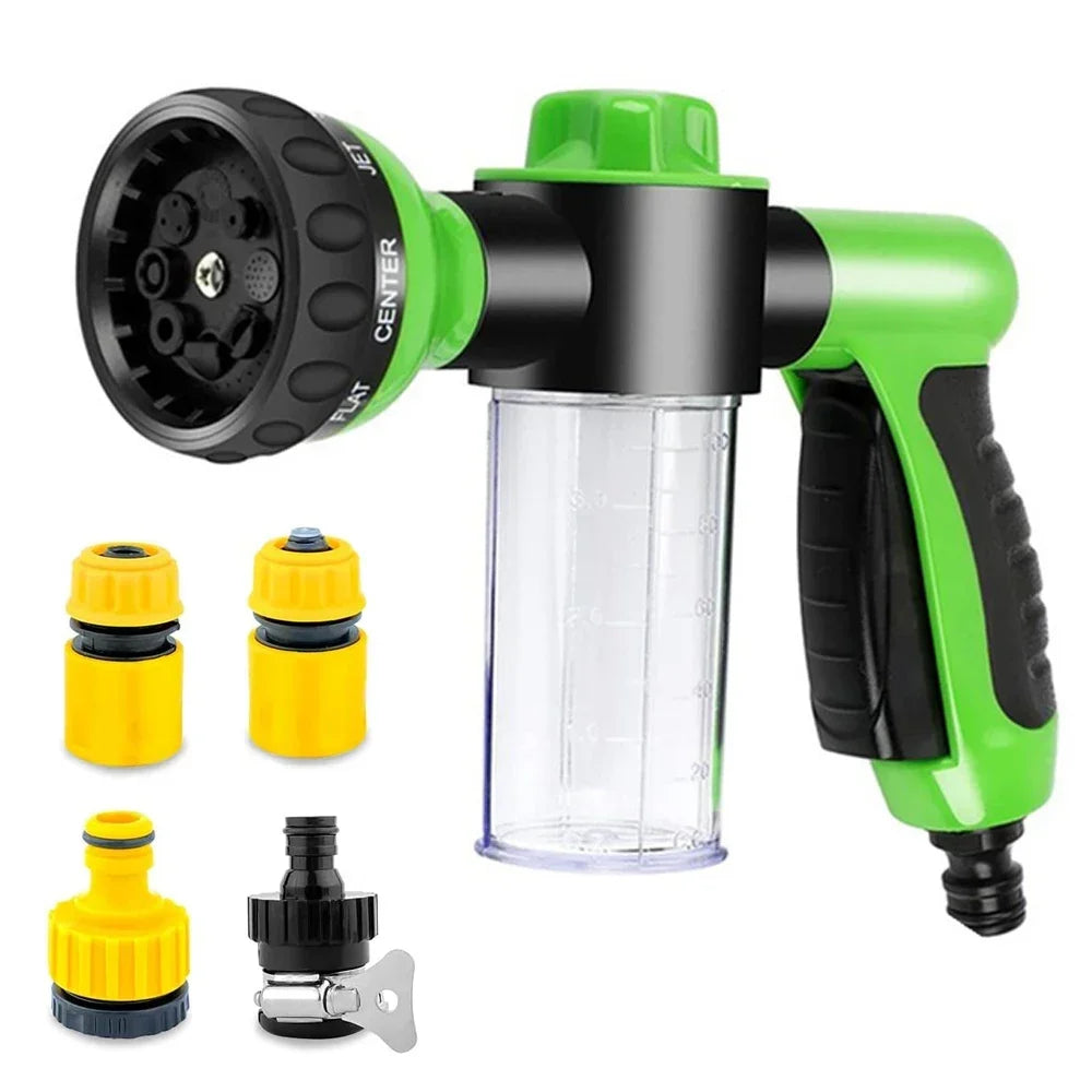 Ducha para Mascotas con Dispensador de Jabón.