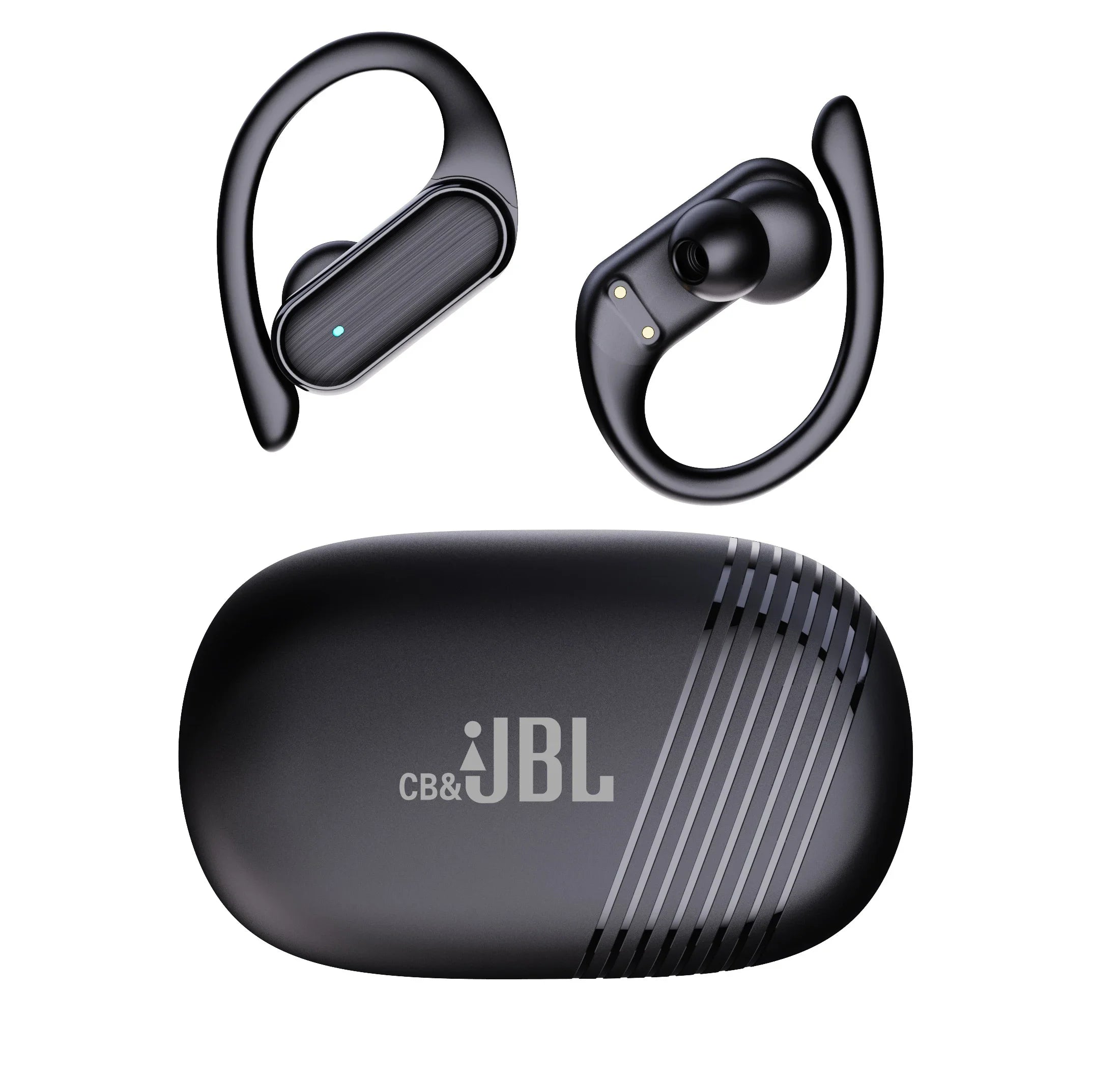 AeroBass A520 – Auriculares Bluetooth Deportivos con Gancho y Micrófono