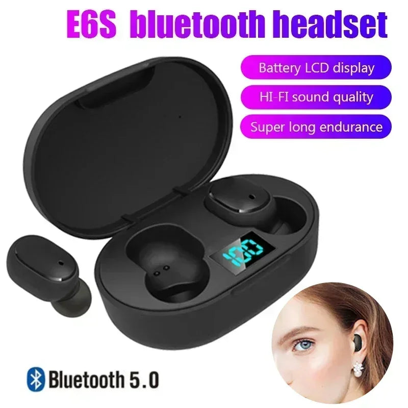 NeoPods E6S – Auriculares Inalámbricos TWS con Cancelación de Ruido