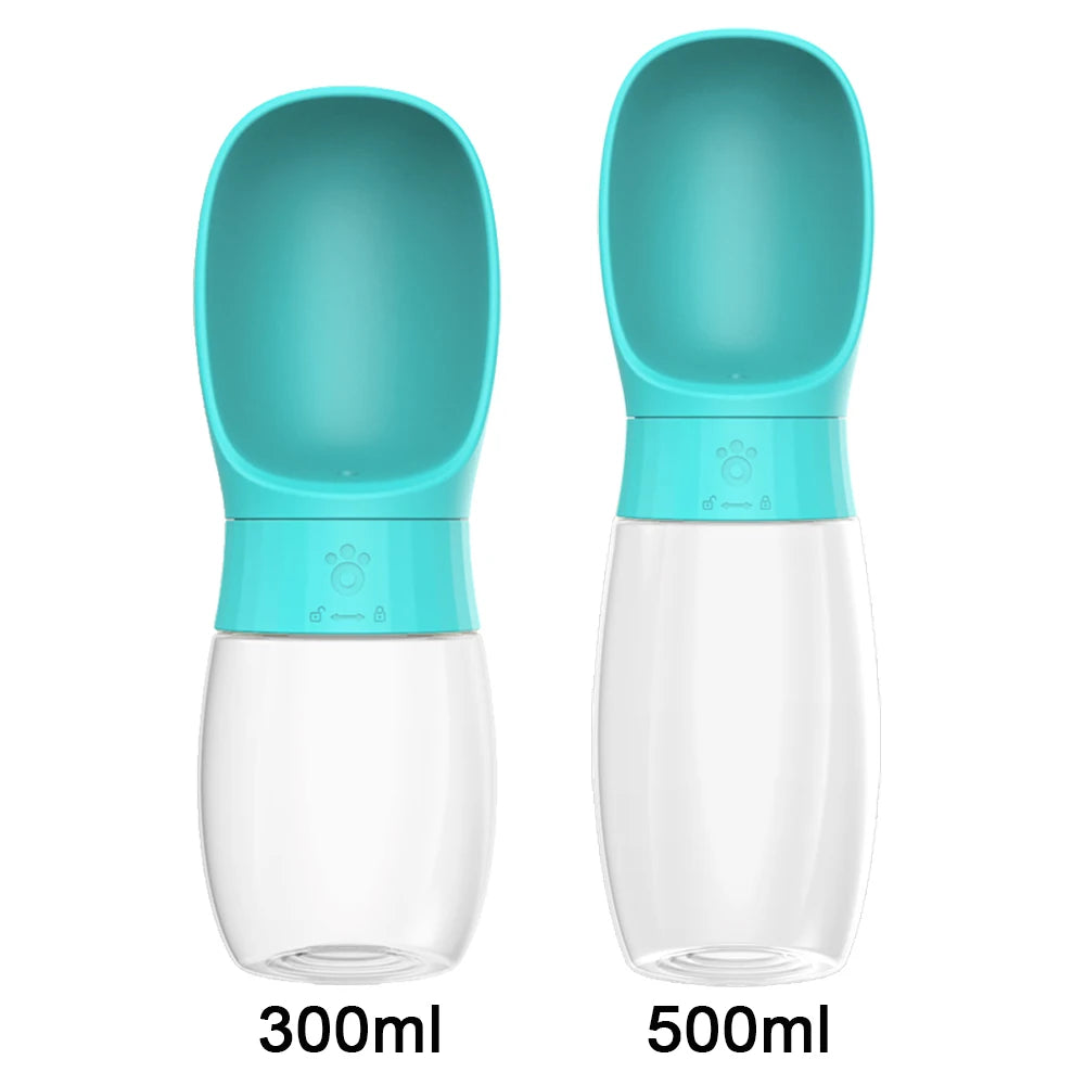 Botella portátil de agua para perros