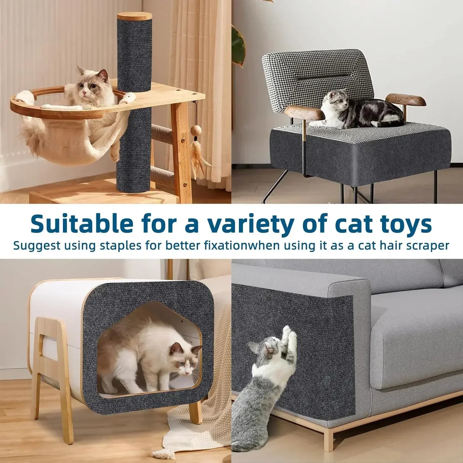 Protector Adhesivo para Sofás de Gato