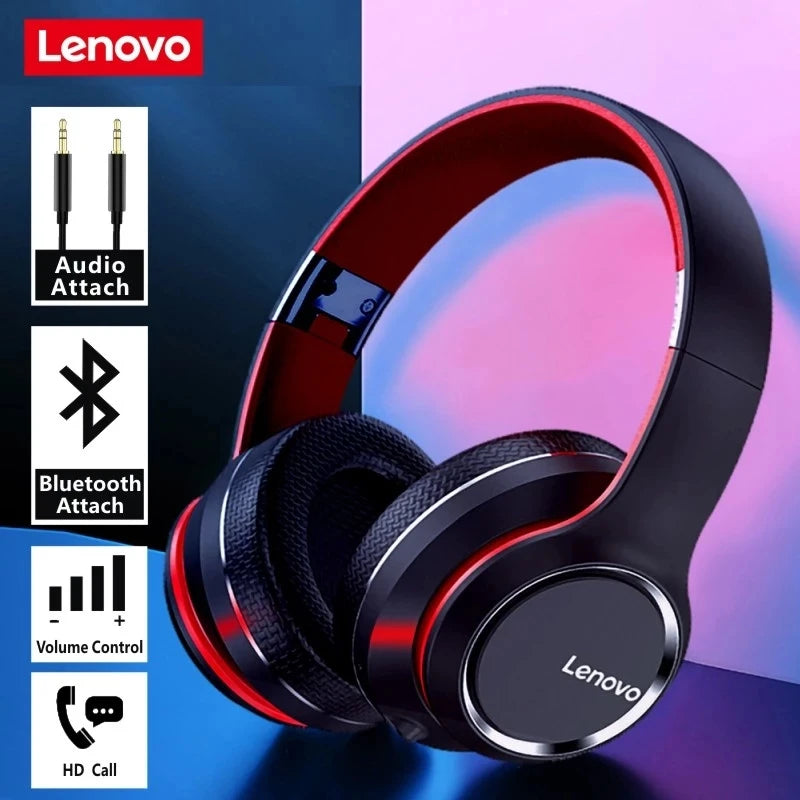 Lenovo HD200 Headphones Inalámbricos con Cancelación de Ruido