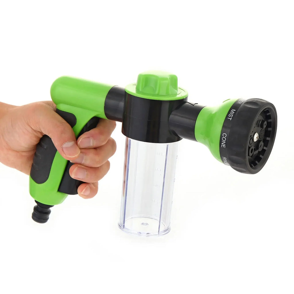 Ducha para Mascotas con Dispensador de Jabón.