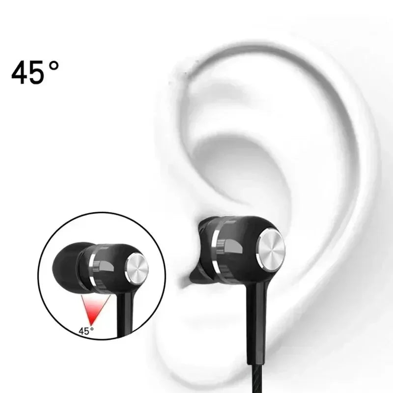 NeoBass 3.5 – Auriculares In-Ear con Cable HIFI, Graves Potentes, Micrófono para Gaming, Música y Llamadas