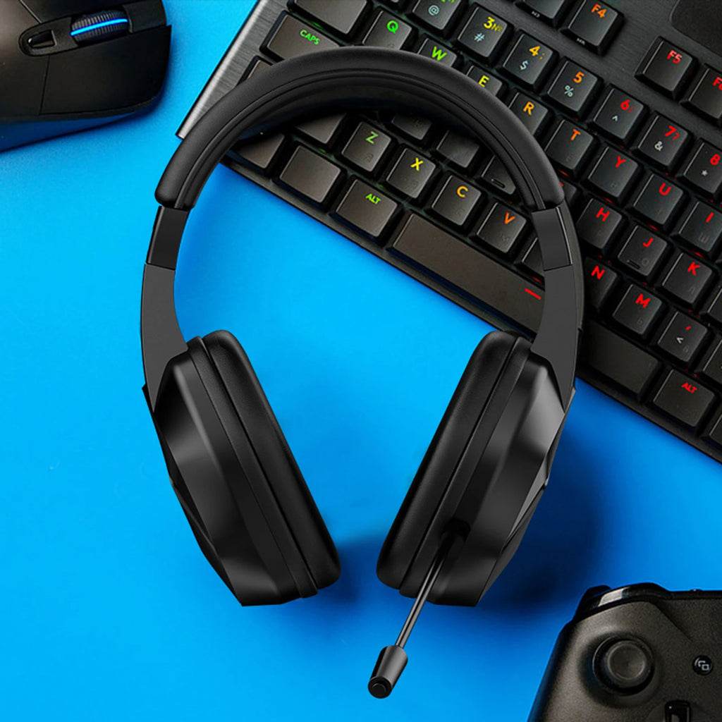 Auriculares Gaming Inalámbricos con Luces LED y Baja Latencia
