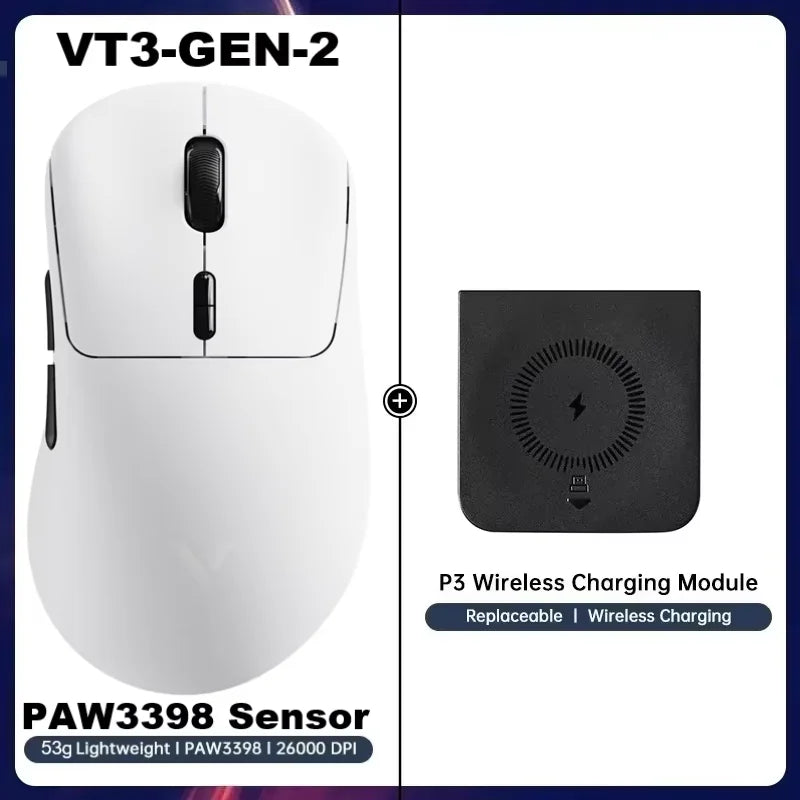 Mouse Gaming Profesional Rapoo VT3Pro 59g Ultra Ligero